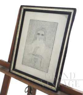 Mina Anselmi - Hoc est corpus meum, dipinto a tema sacro                            
                            