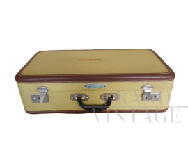 Valigia vintage in cartone Portaoggetti da viaggio anni '60 -  Italia
