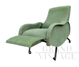 Poltrona vintage design in stile Lady reclinabile                            