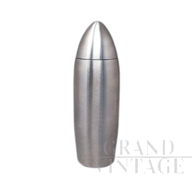 Shaker Bullet in acciaio inox, Italia anni '60                            