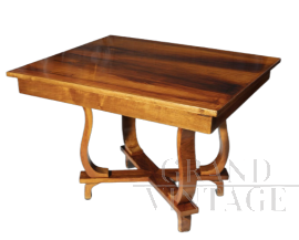 Tavolo Art Déco allungabile anni '40