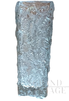 Vaso di vetro Libochovice di Frantisek Peceny per Sklo Union, Repubblica Ceca 1964