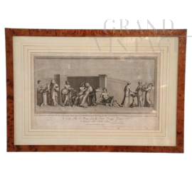 Alessandro Mochetti - Antique 18th century engraving etching