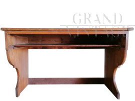 1940s school desk with tilting top