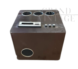 Vintage 70s radio box with speakers