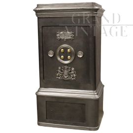 19th century safe with key and combination