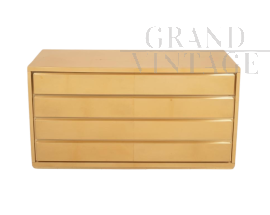 Parchment dresser by Aldo Tura for Tura Milano