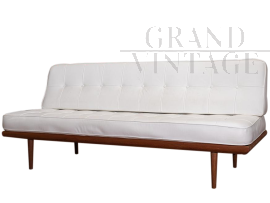 Danish daybed sofa by France & Son in teak, 1960s