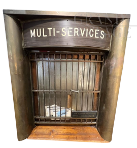 Service window from Grand Central Terminal station in New York