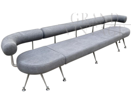 Large sofa with 3 elements, Italian design 1980s