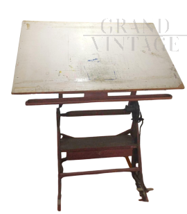 Large architect's table from the early 1900s