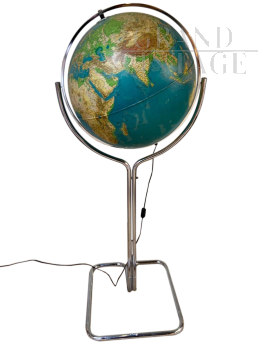Vintage globe by De Agostini Geographic Institute