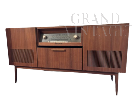 KB - Kolster Brandes Ldt radio and turntable cabinet, 1960s       