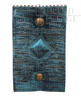 Decorative sculptural panel by M'horò from the Scudi series