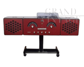 Brionvega RR-126 radio turntable designed by Pier Giacomo and Achille Castiglioni, 1964