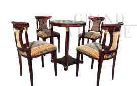 Complete Empire style Thonet living room set, late 19th century