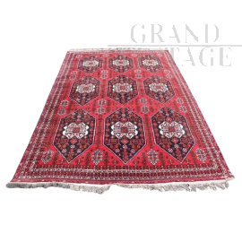 Vintage hand-knotted Shiraz carpet, 202 x 298 cm