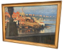 Golfo di Taranto - dipinto di Dante Canasi, olio su faesite del 1925                            