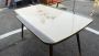 1960s living room table with decorated formica top