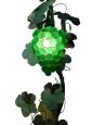 Murano arch wall light with bunches of grapes - RARITY