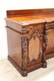 Imposing antique sideboard in neo-Gothic style from the early 1900s
