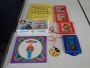 Set of vintage Mickey Mouse board games and gadgets