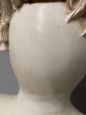 Scultura di armatura di cavaliere in ceramica, primi '900