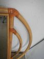 Vintage bamboo mirror from the 70s