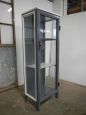 Vintage industrial display cabinet for chemical laboratory