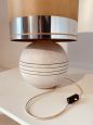 Lampada da tavolo Reggiani in ceramica, anni '70