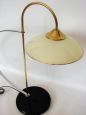 Coppia di lampade da tavolo minimaliste vintage anni '70
