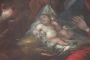 Adoration of the Shepherds - large antique painting from the 17th century, school of Valerio Castello