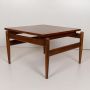 Coffee table by ico Parisi from the 60s in solid wood