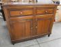 Antique sideboard in walnut from the early 1900s                   
                            
                            