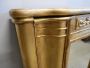 Vintage gilt cabinet with mirror, 1920s - 1930s