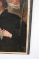 Dipinto antico con San Francesco Saverio, olio su tela, metà XVIII sec.