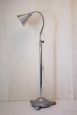 Adjustable industrial floor lamp from the 60s