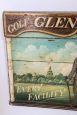 Vintage Gleneagles golf club sign hand painted on wood