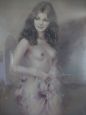 Luigi Rocca - Female nude oil painting on canvas, early 80s                            