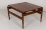 Coffee table by ico Parisi from the 60s in solid wood