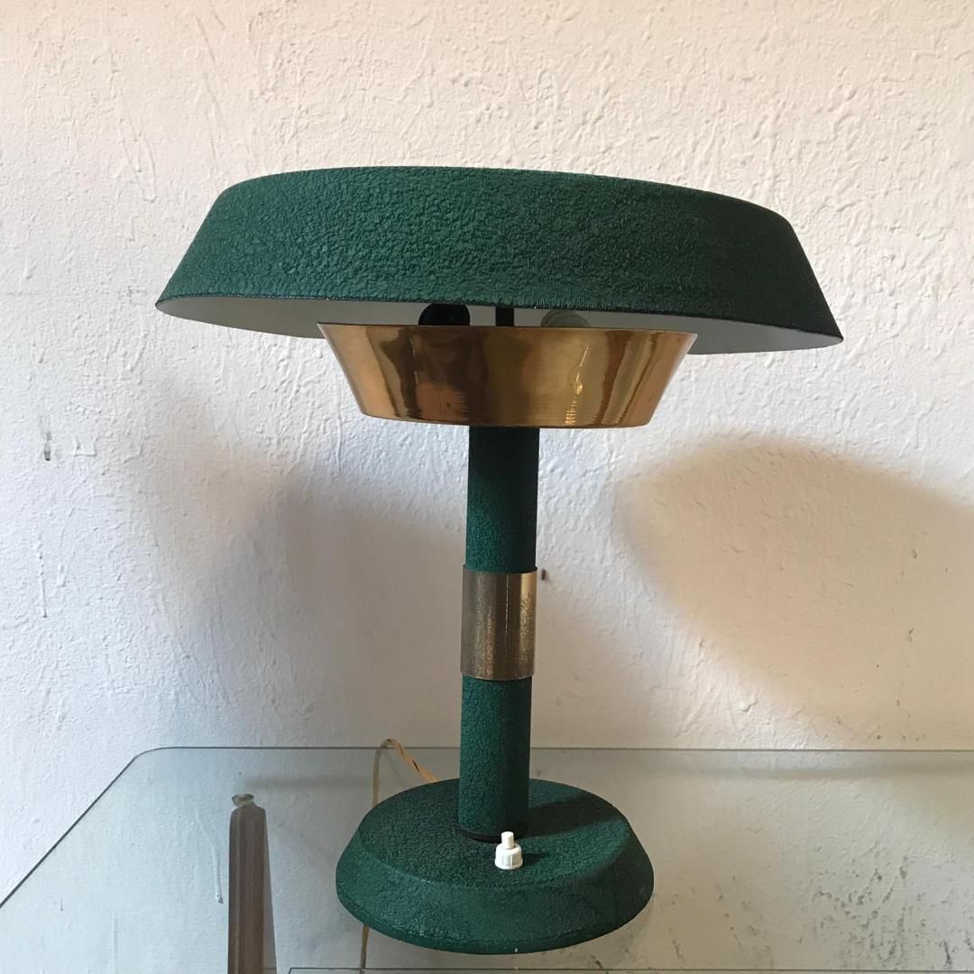 Vintage lamp post table lamp, made in Italy