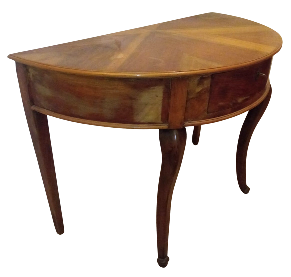 Antique halfmoon console table, Italy early 19th century Grand Vintage