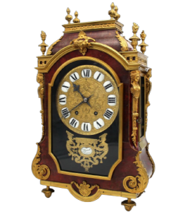 Antico orologio a pendolo Cartel Luigi XIV dell'800                            