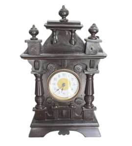 Antique wooden table clock, 1920s
