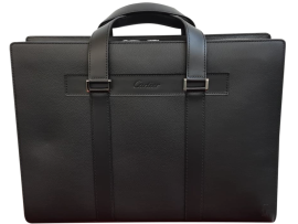 Cartier Pasha briefcase, black unisex