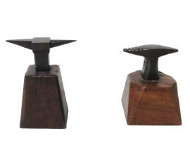 Pair of small anvils from the 1940s
