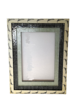 Bisazza mosaic mirror frame from the 90s