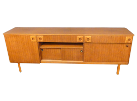 Mid-century sideboard in rosewood attributable to Cantù, Italy 1960s