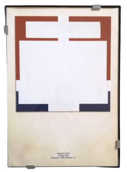 Gianfranco Pardi - serigrafia Museo, 1980                            