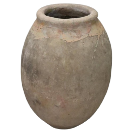 Large antique terracotta jar from Italy 19th century